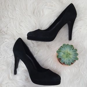 NWT BCBGeneration Leather platform heels